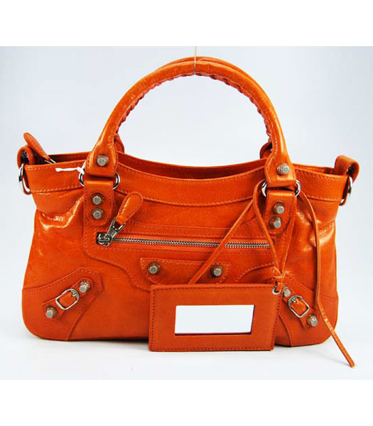 Balenciaga arancione Borsa in pelle